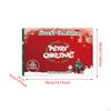 Рождественский адвент-календарь, 24 пары носков, праздничный подарок, милая теплая новинка для