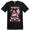Takuma Sato IndyCar Racing Driver Formula One Japan T Shirt Racing Motorsport
