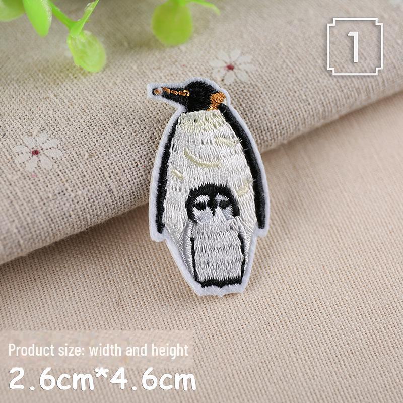Очаровательная нашивка с изображением маленького животного для детской одежды