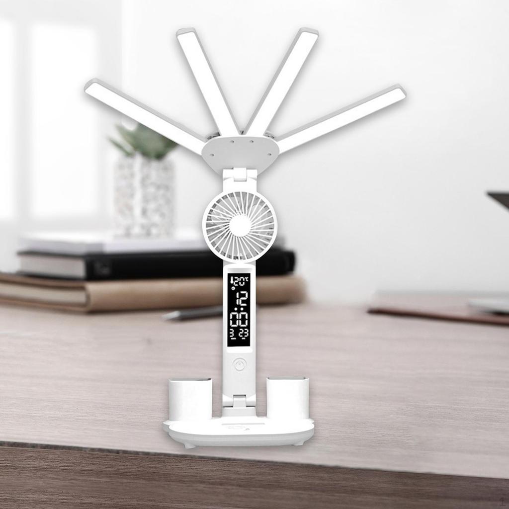 Desk Lamp Reading Light Multiuse Portable Decoration Eye Caring Bedside Study for Living