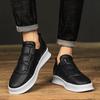 Fashion Business Shoes Men All-match Male Walking Shoes New Trend Slip-On Flats Mens Casual Shoes Versatile Leather Sneakers