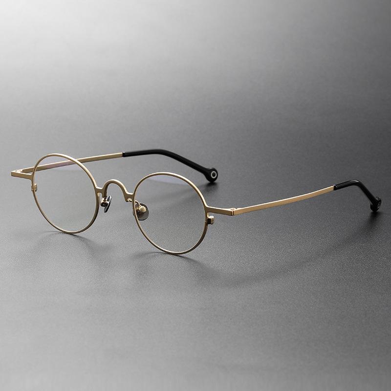 Оправа для очков для близорукости, ретро, персонализированная литературная овальная маленькая оправа, плоская легкая оправа для очков