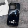 Game C-Counter-Strike CS2 Phone Case For IPhone17 Air 16 15 14 Plus 13 12 11 Pro 7 8 XS Max XR Silver Black Bumper Case