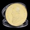 1974/1978/2021 South African Gold Krugerrand Coin Gold Coin Replica Cosplay Prop