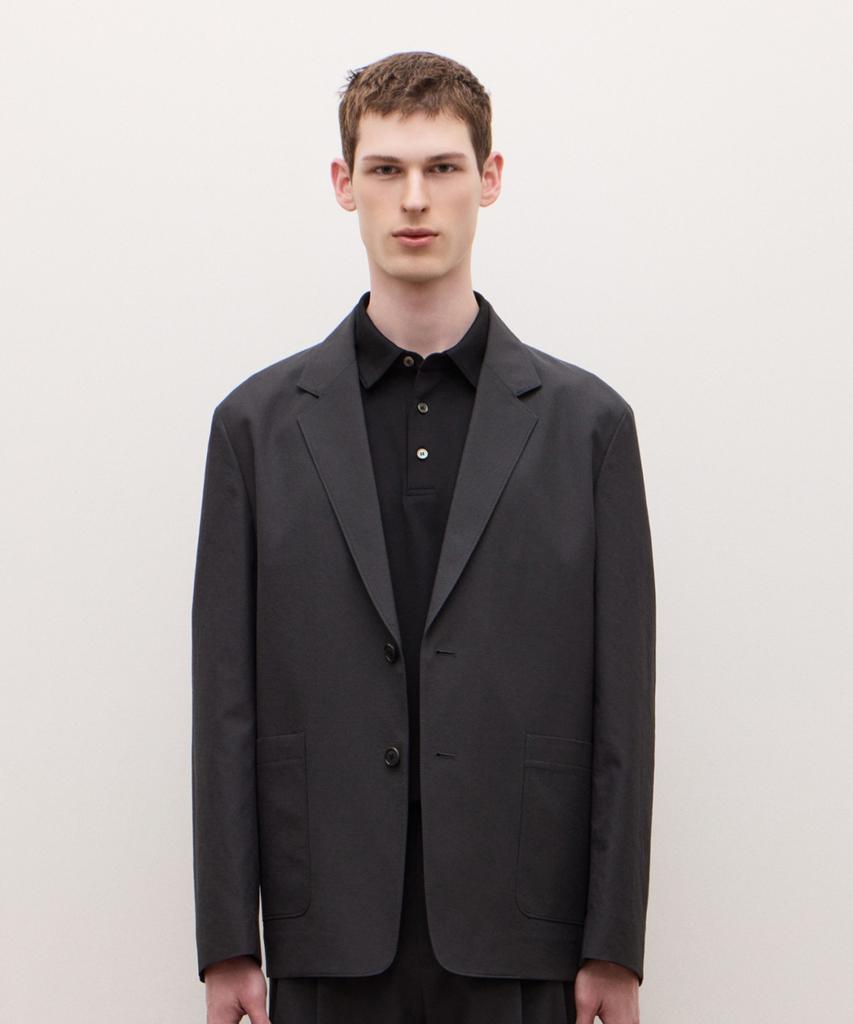 Jillstuart Newyork Men Relaxed Fit Setup Jacket - Charcoal Grey (Jnja6B382Cg)