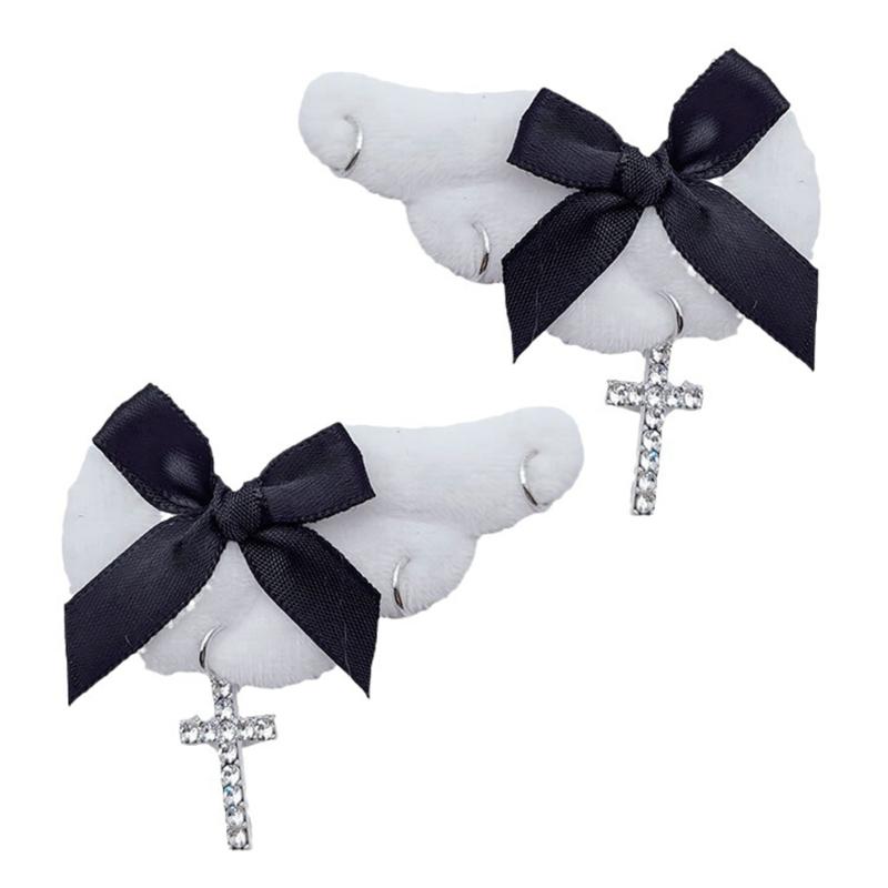Angel Wing Hair Clip For Womens Girls Plush Hairpins Non Slip Barrettes Headwear