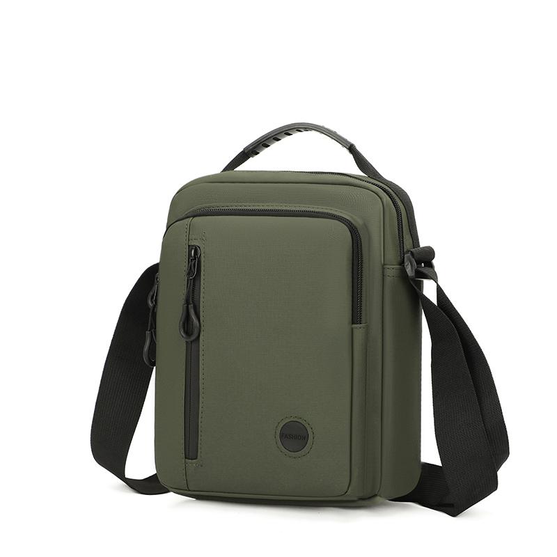 Мужская наплечная сумка большой вместимости для улицы и поездок, водоотталкивающая деловая сумка-тоут для мобильного телефона