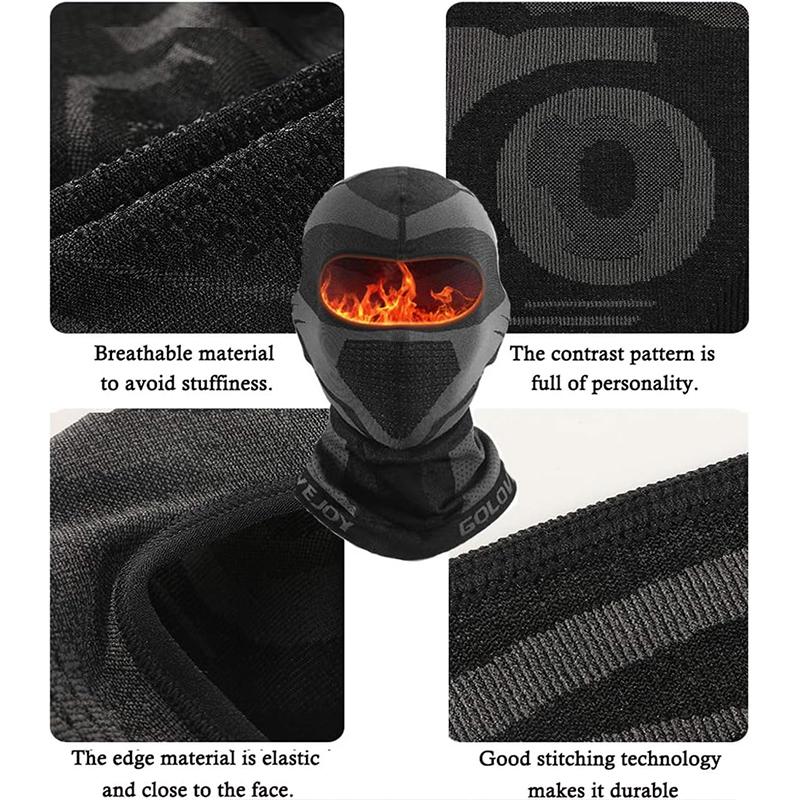 Балаклава, лыжная маска, Балаклава, зимняя мотоциклетная грелка для шеи, велосипедный ветрозащитный шарф на все лицо для мужчин и женщин
