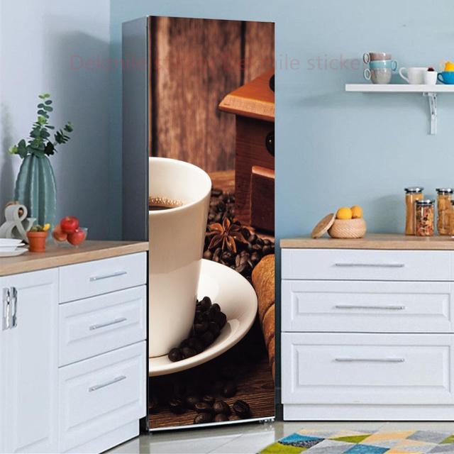 39 стилей на выбор, цветы, пейзаж, наклейка на холодильник, пилинг-палка, водонепроницаемая двойная дверь, морозильная камера, декор для шкафа, художественная роспись