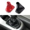 Для Chevrolet Cruze 2009 2010 2011 2012 2013 2014 Ручка переключения передач Чехол-пыльник Кожаный Пылезащитные воротники Аксессуары