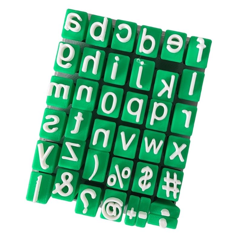 Letter Stamper Plastic Letter Stamper with Storage Case Early Learning Tool for Toddler Art Craft Scrapbooking