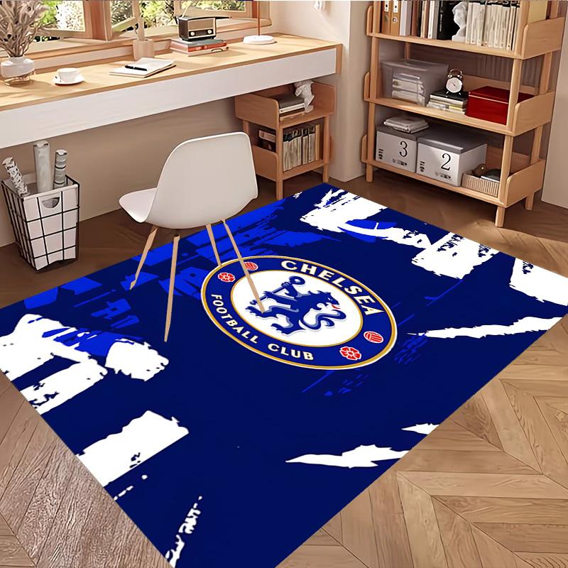 football F.C Print Rug, Washable Floor Carpet, For Entryway Dorm Laundry Room Office Study, Home Decor Birthday Christmas Gift