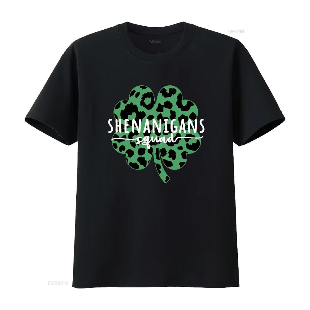 Shenanigans Squad Clover Print T-Shirt