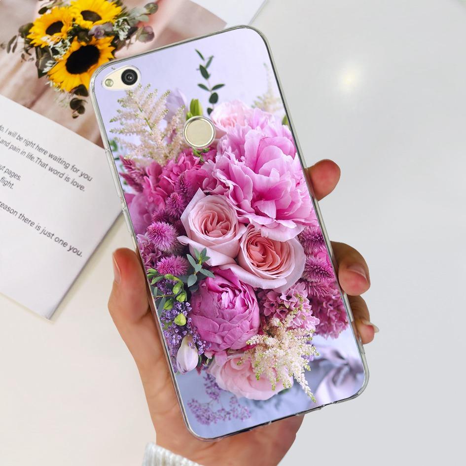 For Huawei P8 Lite 2017 Case P9 Lite 2017 Cover Fashion Marble Transparent Soft Bumper For Honor 8 Lite PRA-LX2 Nova Lite Covers