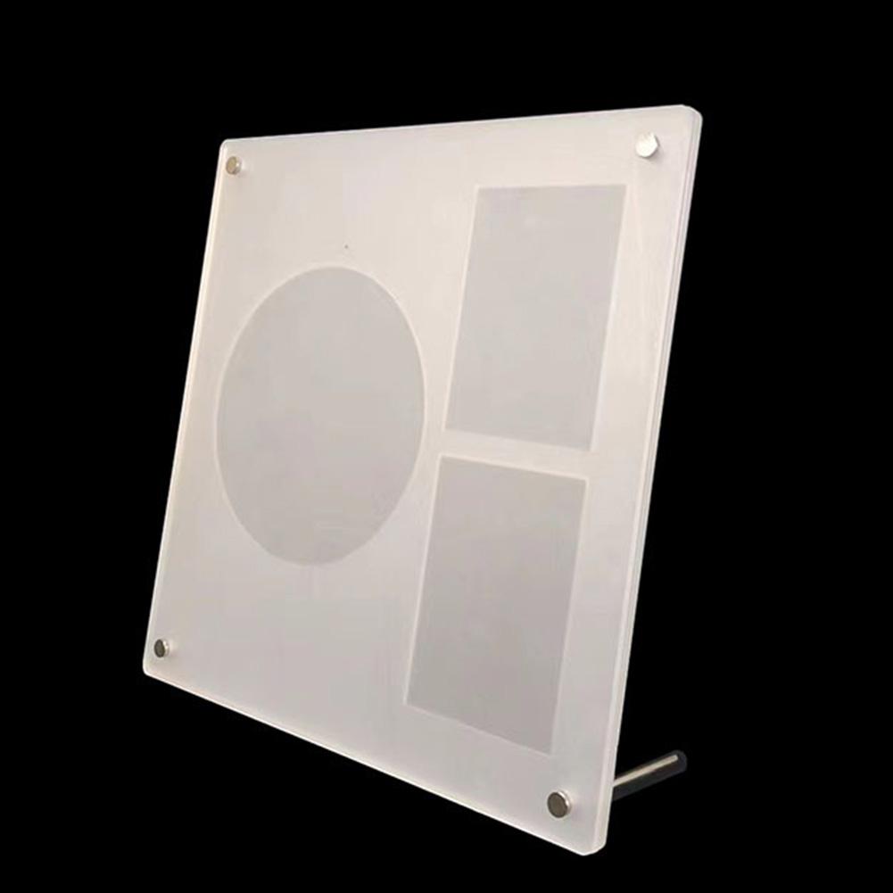 Clear Acrylic Rack Acrylic CD Organizer Easy Access Organizing Personalized Card Holder Professional Retail Display Photo