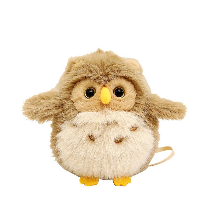 Penguin Owl Plush Toy With Magnetic Shoulder Attachment For Kids Animal Toy Collectors Item