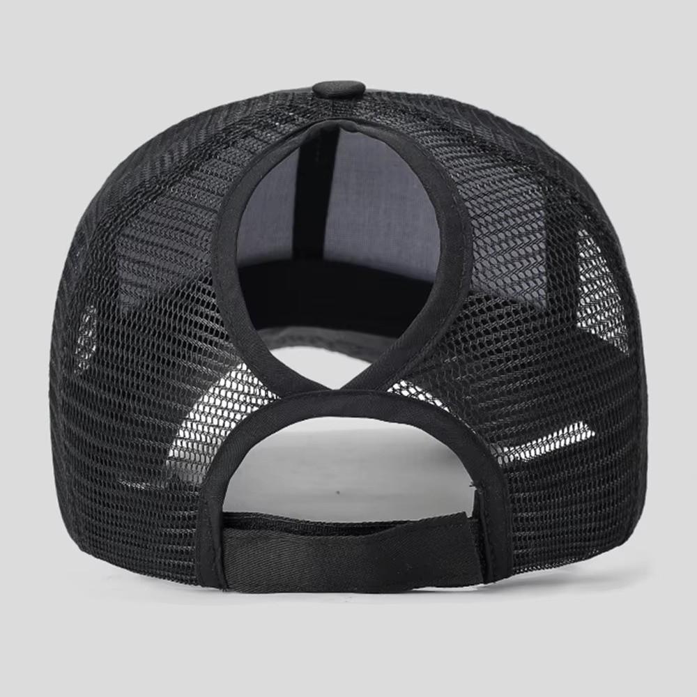Breathable Mesh Mesh Baseball Caps Hollow Out Back Visor Hat Casual Sun Hats for Women and Men