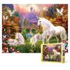 500 Piece Jigsaw Puzzle - Unicorn’s Brilliant Forest, Popular Korean Puzzle