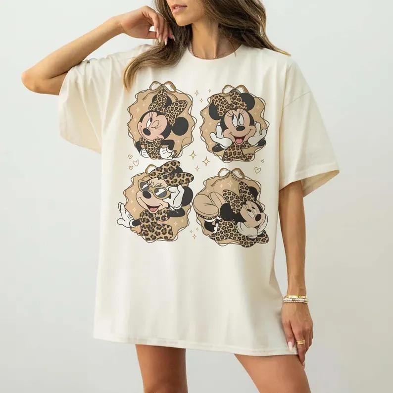 Safari Minnie Mouse T Shirt Gift For Friends