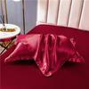 1pcs Man-made Mulberry Silky Pillowcase  Pillow Case Cover Satin Home Textile Bedding Hotel Pillowcases