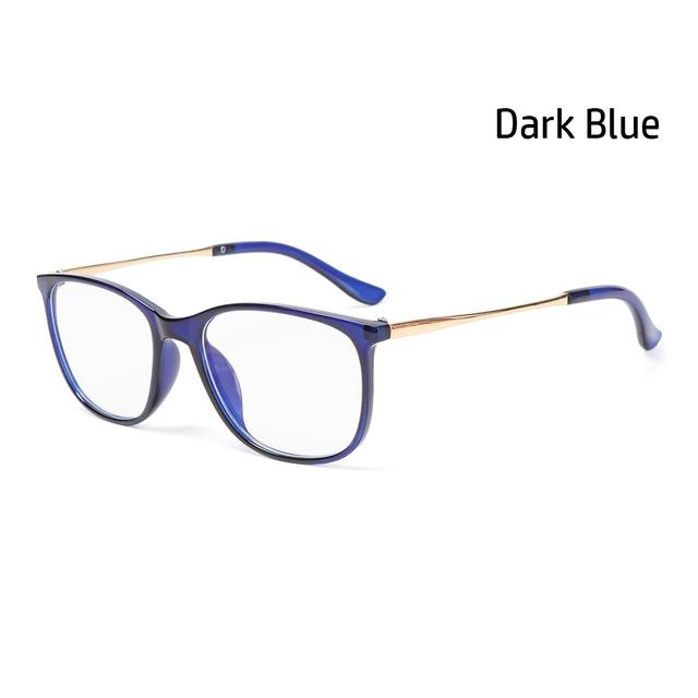Модные мужские и женские очки с защитой от синего света, винтажная квадратная оправа для очков, ультра легкая оправа, защита глаз компьютера