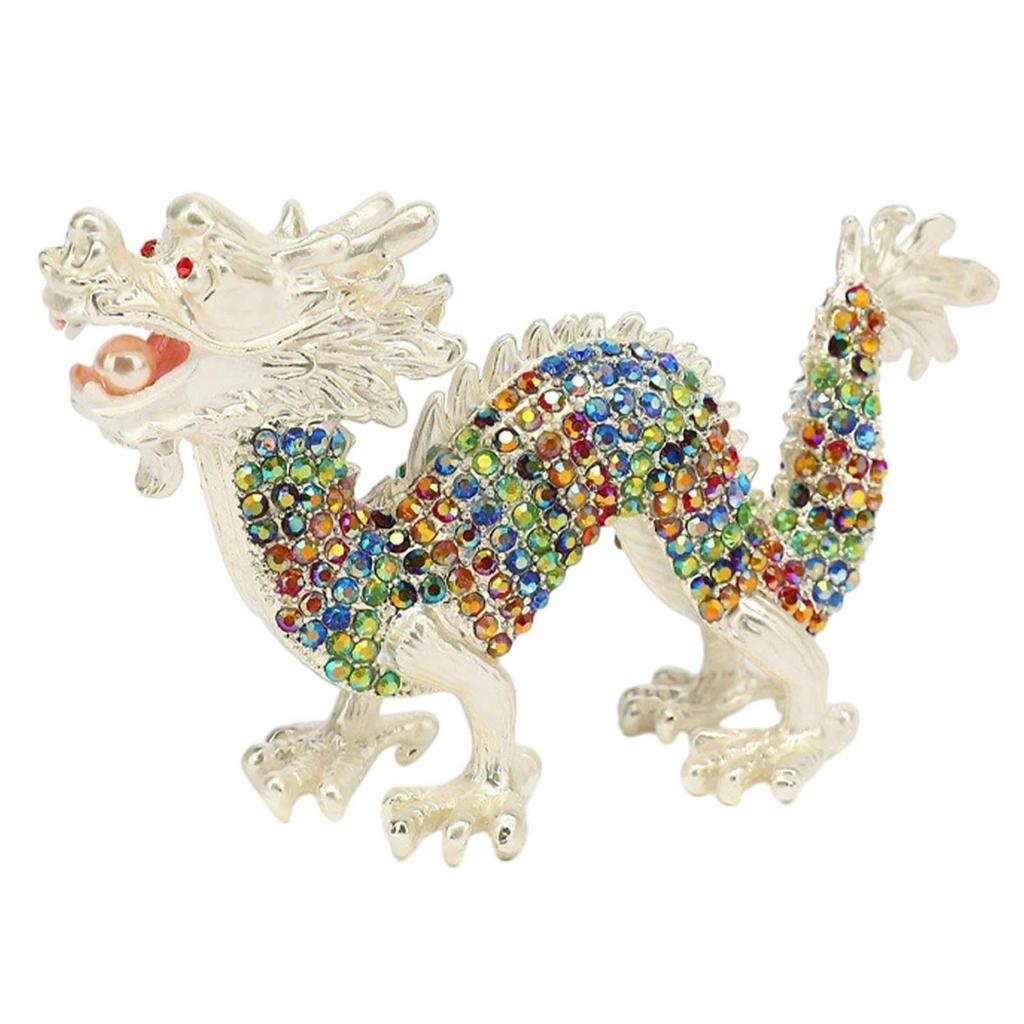 Скульптура животного фэншуй коллекционные поделки для дома декоративные милые статуи дракона для стола весенние фестивали полки для домашнего офиса