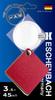 Eschenbach ESCHENBACH Pocket Economical Handy Made in Magnifier, Magnifier, 3.5x Magnification, Germany, Red, 1730-131B