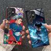 Чехол для телефона Street Fighter Chunli для Samsung Galaxy A56 55 54 53 52 51 36 35 34 23 16 15 5G Стеклянный Цветной Чехол Роскошный Красивый