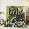 MF DOOM rapper Throw 240g Flannel Blanket Lightweight Soft Skin-friendly Summer Thin Throw Blanket