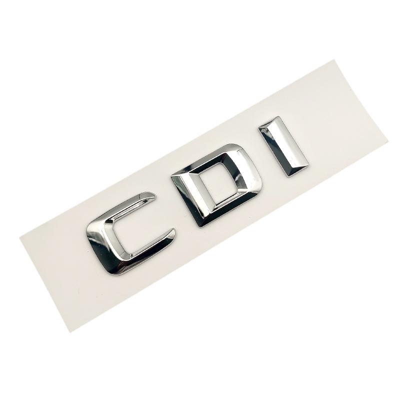 Car Sticker For W205 W204 3D ABS Chrome Car Rear Trunk Emblem Badge Letters C180 C200 C220 C250 C300 C350 4MATIC Accessories
