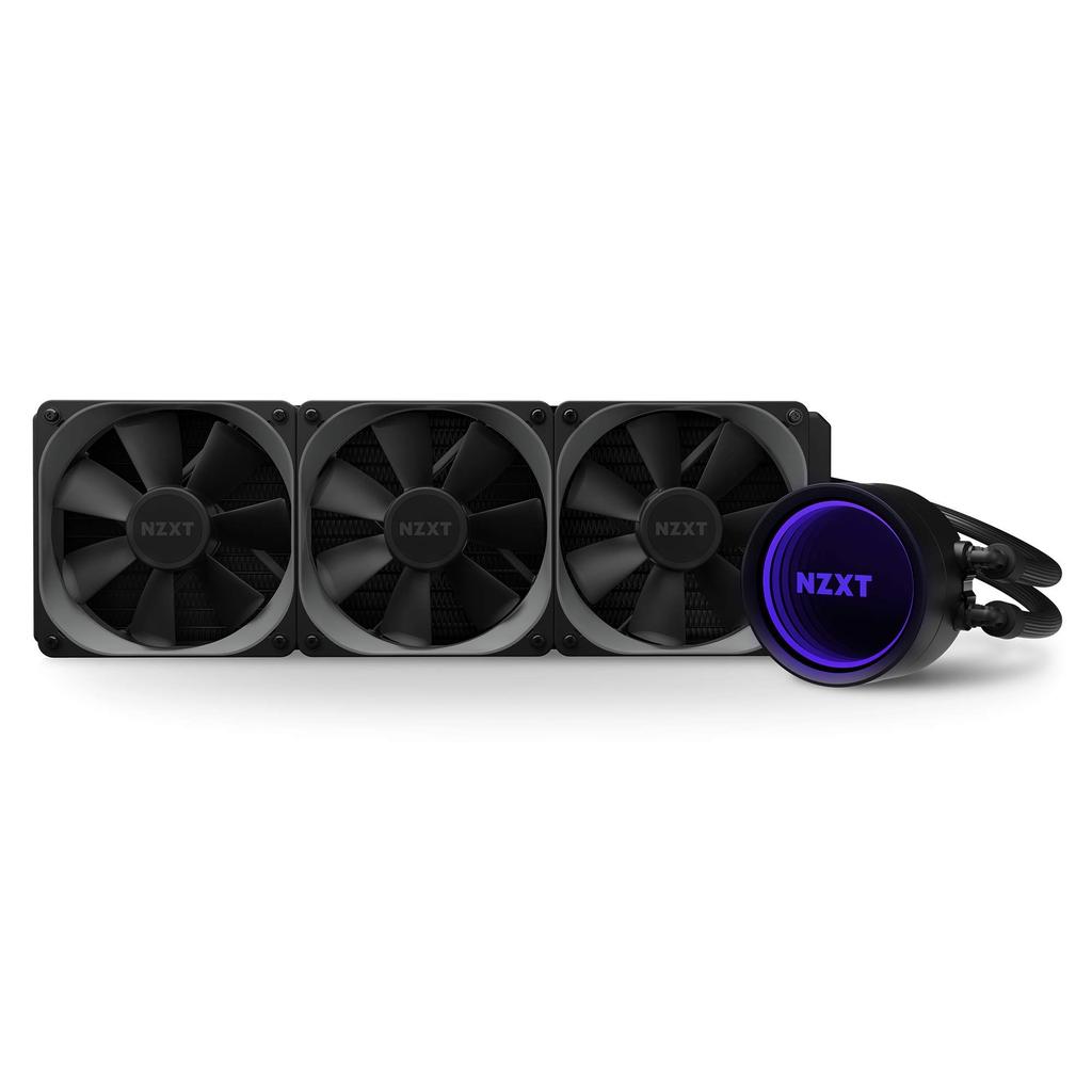 NZXT KRAKEN X73 Simple Water Cooling CPU Cooler with LCD Monitor RGB Compatible 360mm FN1442 RL-KRX73-01