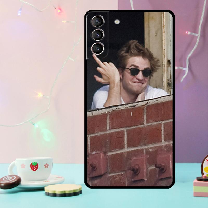 Robert Pattinson Standing Phone Case For Samsung Galaxy S24 S25 Ultra S21 S22 S23 Ultra S9 S10 S20 Plus S25 FE Cover