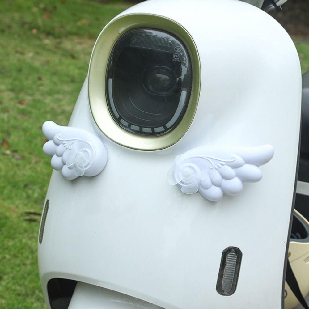 Colorful Lights Motorcycle Decor Accessories Creative Electric Scooter Ornaments  Electric Car