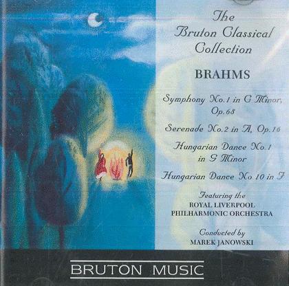 CD ROYAL LIVERPOOL PHILHARMONIC ORCHES Brahms Symphony No.1 Hungarian Da BCC43 BRUTON MUSIC Austria Classical Used