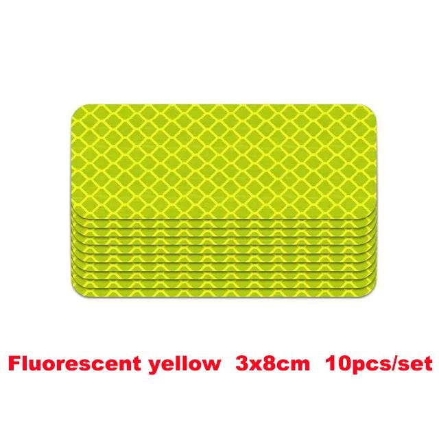 Светоотражающие наклейки на бампер автомобиля Светоотражающая предупреждающая полоса Лента Безопасные светоотражающие наклейки Наклейки