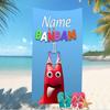 Customizable personalized beach towels Garten Of Banban themed designs.Suitable for the beach, yoga, sports;ideal as beach accessories
