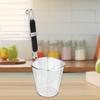 Boil Basket Frying Food Portable Pot Colander Pasta Strainer Noodles for Chips
