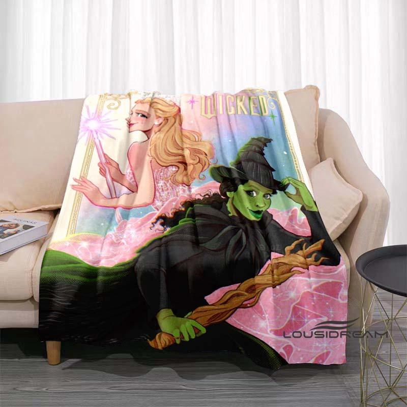 The new 2026 Wicked-themed blanket is perfect for naps, sofas, living rooms, offices, bedrooms, and more. It's incredibly warm.0