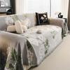 Funda Sofa Home Chenille Big Flower Диванный коврик Пледы Всесезонный Кемпинг Пикник Одеяло Чехол Чехол для дивана