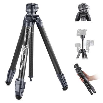 NEEWER LITETRIP LT32 157 см дорожный штатив карбоновый выравнивающая панорамная головка со съемным центром быстросъемная штативная площадка Arca QR совместима со штативом для камеры