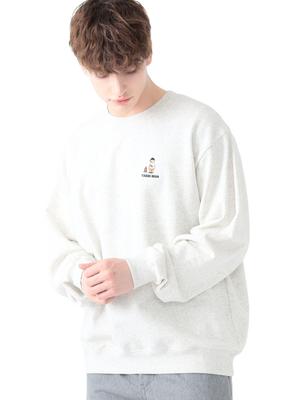 Толстовка Beams Heart Takibi Bear Big, Мужская TOP_WHITE L