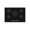 Table De Cuisson Au Gaz - Beko - HILW75222SL - 4 Gaz + 1 Wok - Noir - 75 Cm