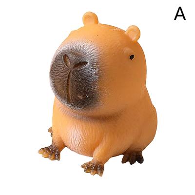Игрушка для расслабления Capybara Squeeze, прочный материал Tpr, медленно восстанавливающийся, снижающий стресс, игрушка Kapibala Pinch Music, настольный декор, украшения