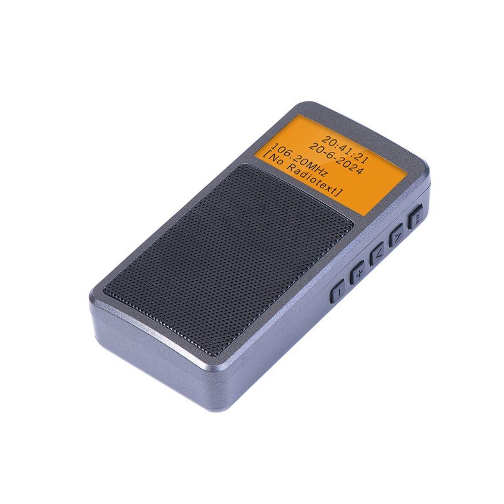 Многофункциональный DSP FM стерео радио будильник беспроводной Bluetooth динамик кемпинг