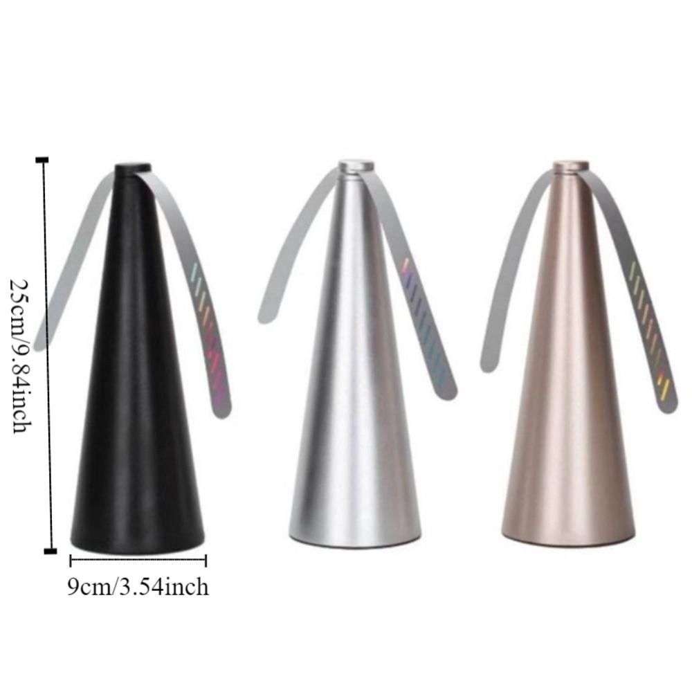 Fan-type Electric Flycatcher 360° Rotation Food Protector Automatic Fly Trap Camping Party