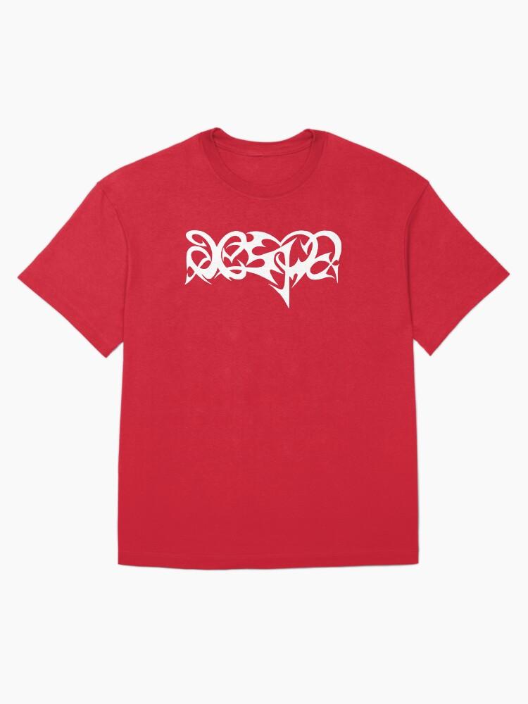 aespa - Armageddon aespa Logo 2 (White) Oversized T-Shirt