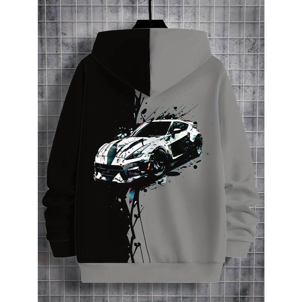 Худи с капюшоном для мальчиков, повседневная модная толстовка с 3D-принтом для весны, осени и зимы, детский пуловер с длинным рукавом, детская одежда