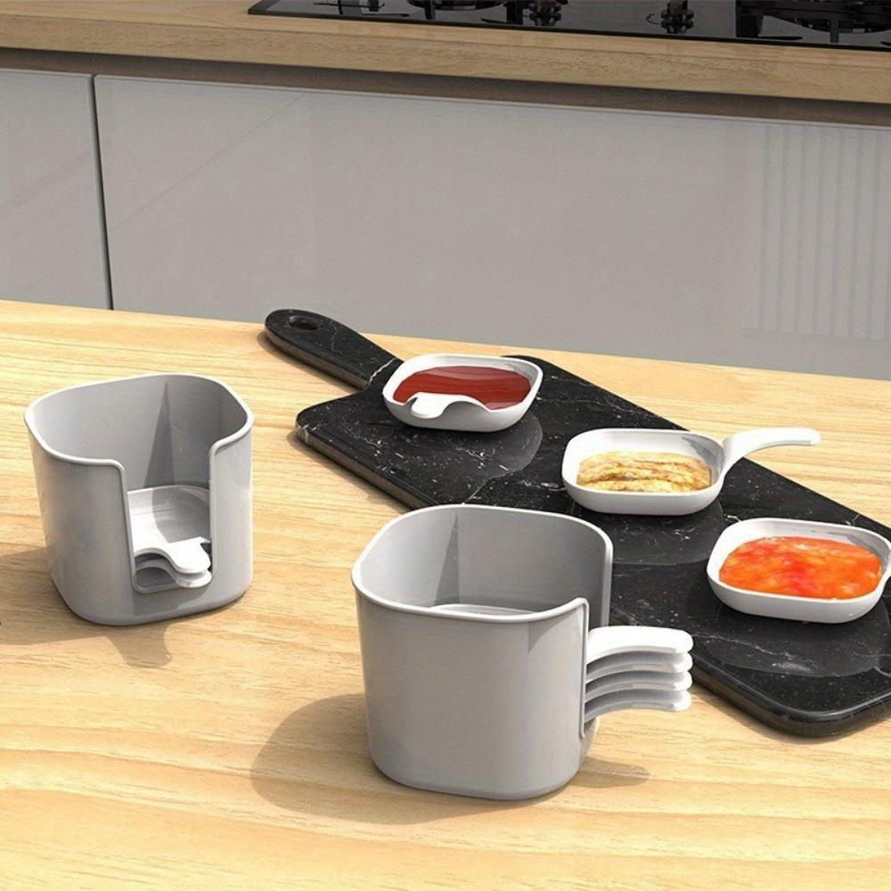 1 Набор Домашний Набор Тарелок для Приправ Кухонная Пикантная Приправа Тарелка для Соуса Дип Хот Пот Соус Чили Масло Уксус Тарелка