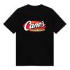 Футболка с принтом куриных стрипсов Raising Canes Хлопок Короткий рукав Модные футболки Унисекс Уличная одежда Графическая одежда
