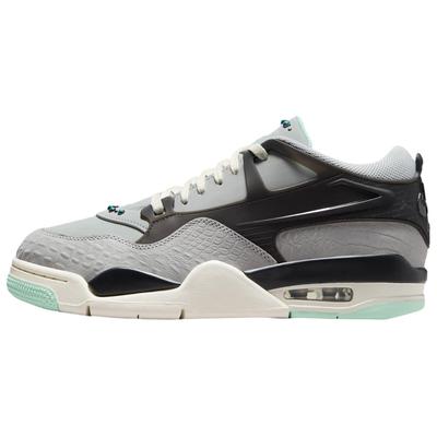 Air Jordan 4 Износостойкие Низкие Винтажные Баскетбольные Кроссовки Женские Серые Jordan IH7320-031